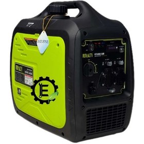 موتور برق ۵.۲ کیلووات بنزینی سایلنت تک فاز استارتی رویالیتی مدل RT5300SIM