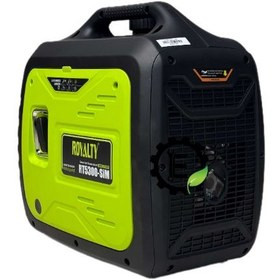 موتور برق ۵.۲ کیلووات بنزینی سایلنت تک فاز استارتی رویالیتی مدل RT5300SIM