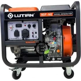 موتور برق 8.5 کیلووات دیزلی تک فاز استارتی لوتیان  مدل 8GF-NE