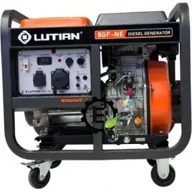 موتور برق 8.5 کیلووات دیزلی تک فاز استارتی لوتیان  مدل 8GF-NE