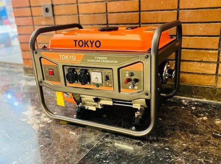 موتور برق ۳ کیلووات بنزینی تک فاز هندلی توکیو مدل TY8000
